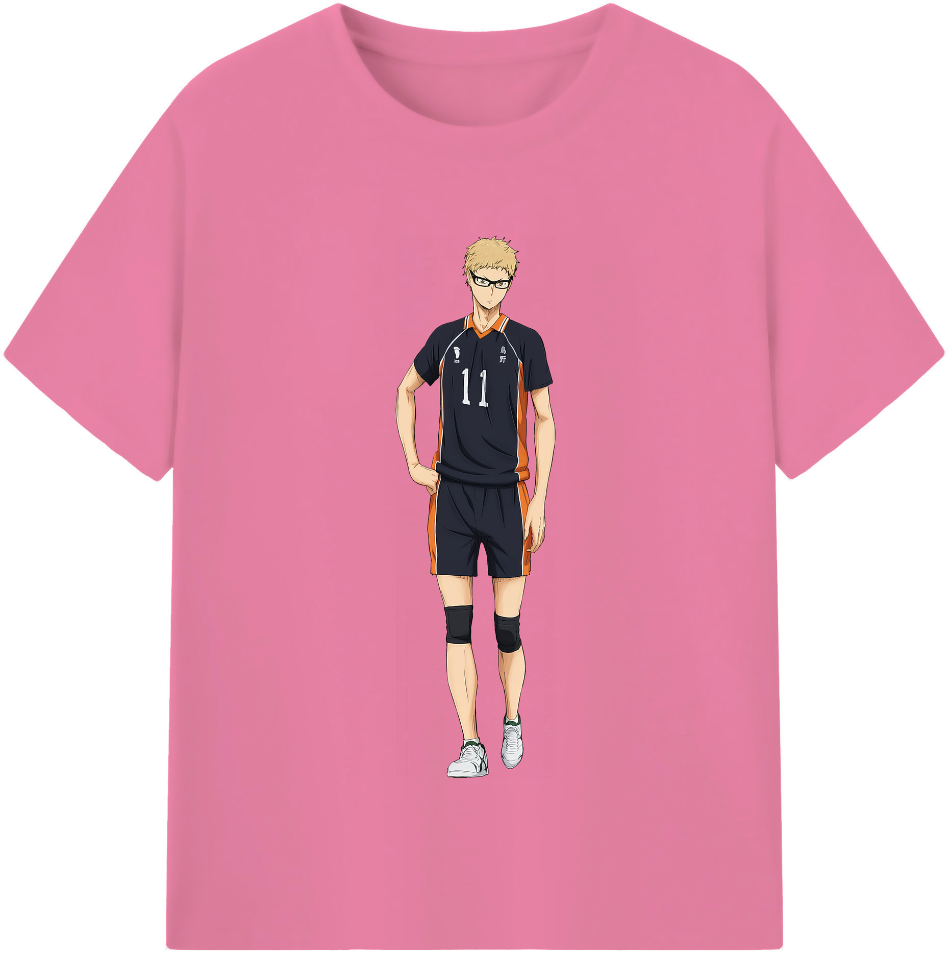 （画像用） ハイキュー!! Haikyu!! 綿100％半袖Tシャツ（フロントプリント）